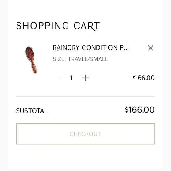 NIB Raincry Natural Bristle Brush - Picture 12 of 13